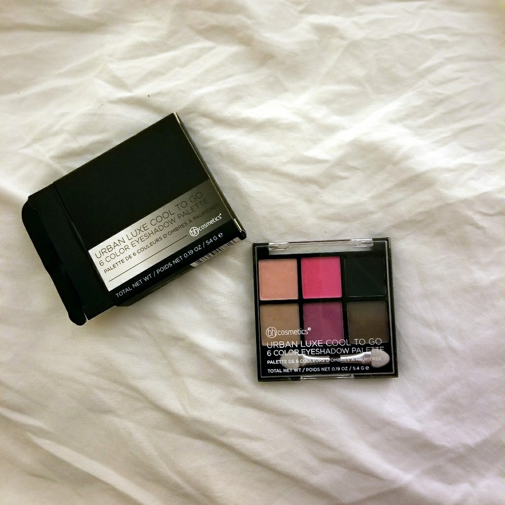 BH cosmetics Urban luxe cool to go 6 color palette